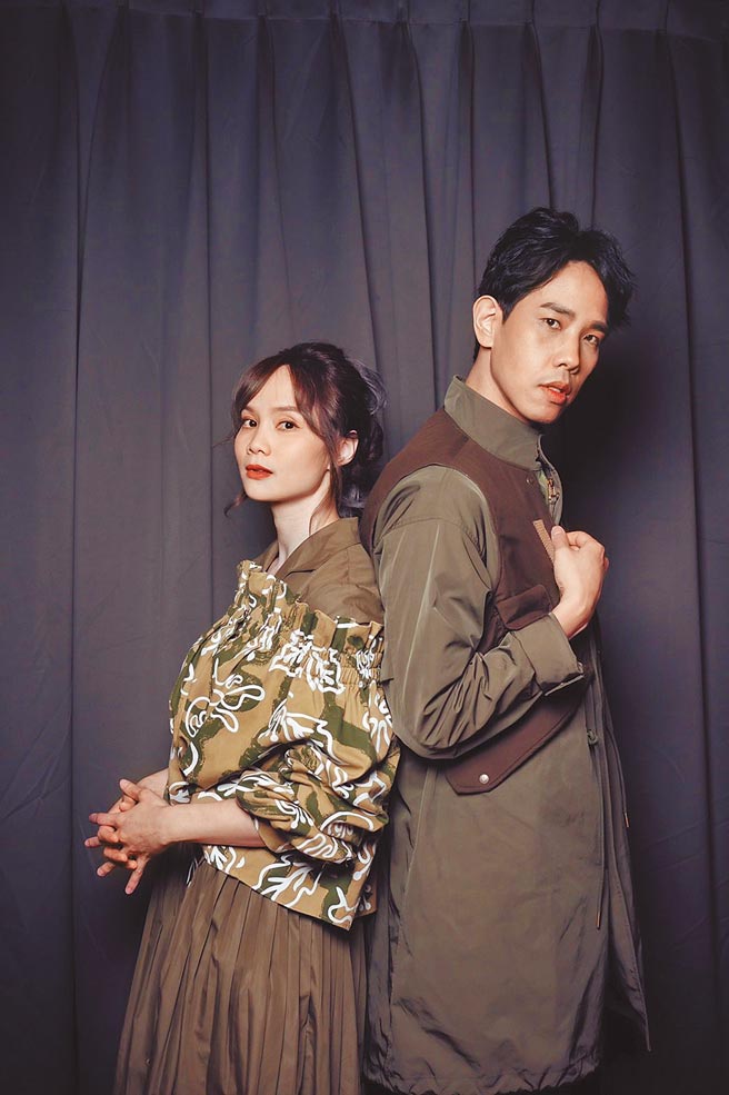 「慢慢说」利得汇（左）与沈志方交往11年感情始终如一。（印庭娱乐提供）