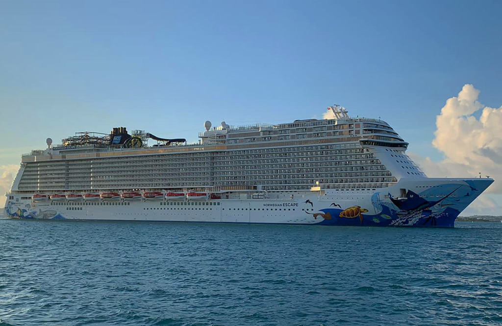 巨型邮轮挪威逸遁号。图/Norwegian Cruise Line(photo:ChinaTimes)