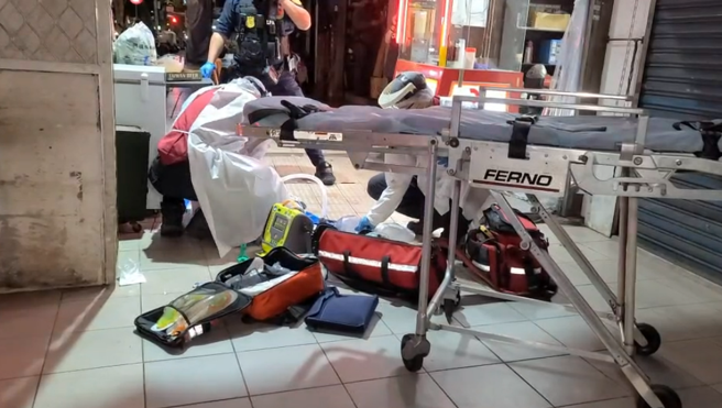林森北路男子當街遭刺胸慘死 1嫌到案：他常嗆我。(民眾提供)