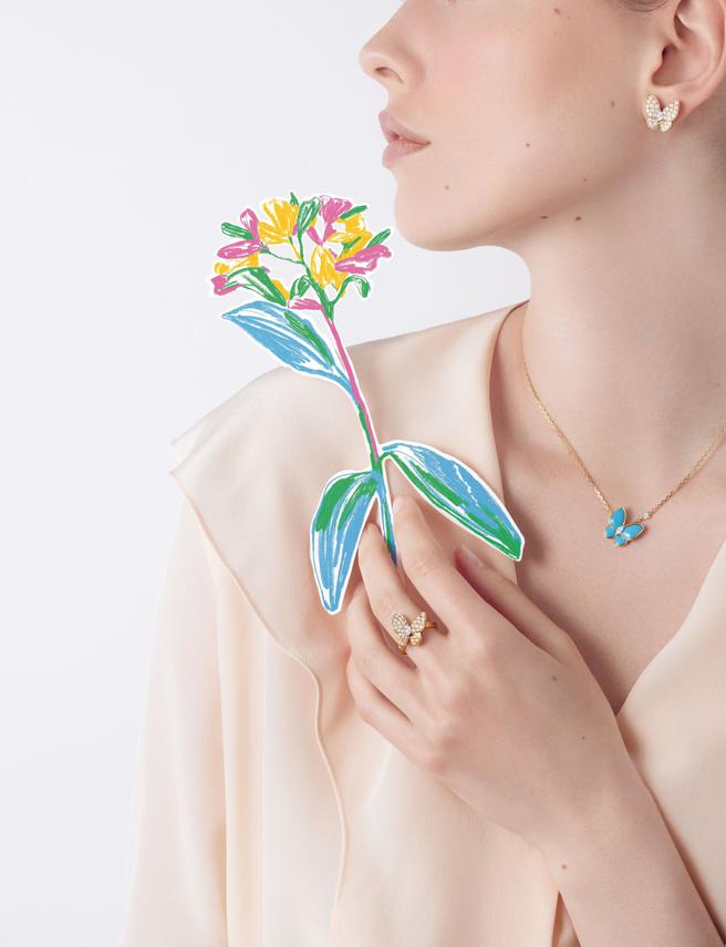 梵克雅宝珠宝展 18日浪漫登台（VanCleef & Arpels提供)