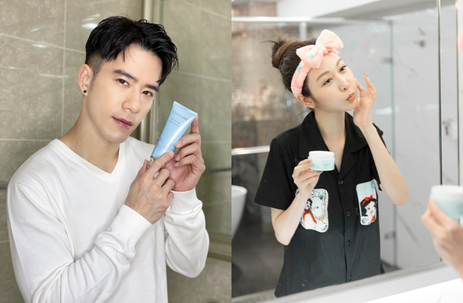 曾莞婷、JR纪言恺戏里戏外都有好感情，还互相提供美容妙招。（图／经纪人提供）