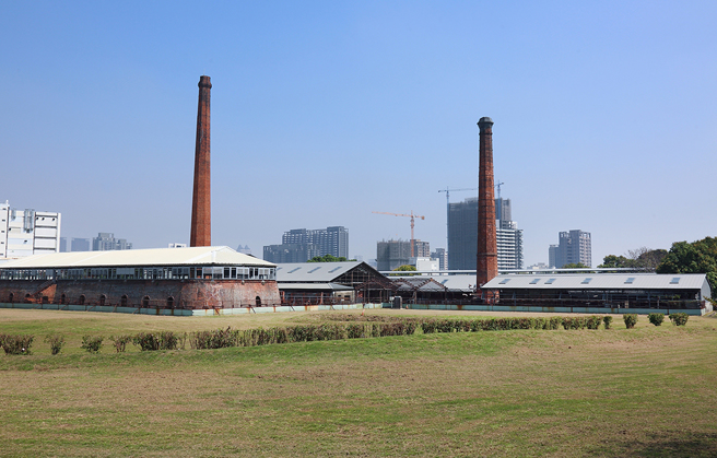 中都唐荣砖窑厂是高雄第一座古蹟文化园区。(摄影/Carter)