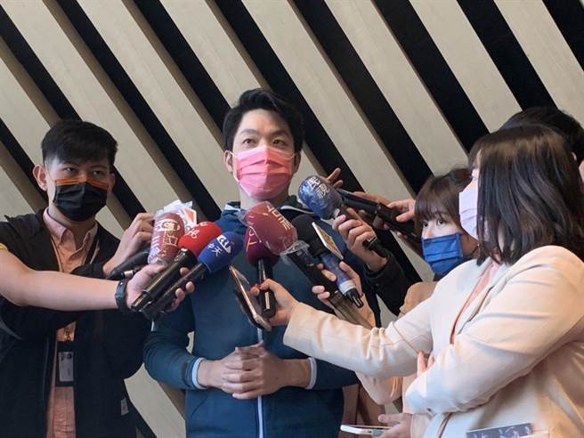 国民党立委蒋万安。（黄婉婷摄）