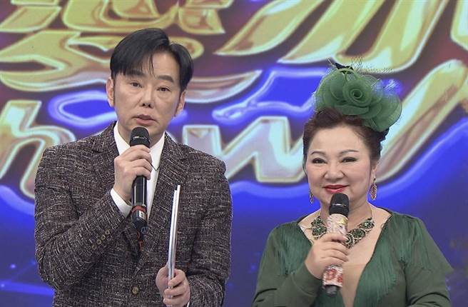 阳帆、白冰冰感谢观眾支持。（中视提供）