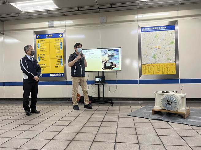 北捷今说明电扶梯事故初步调查原因。（王扬杰摄）