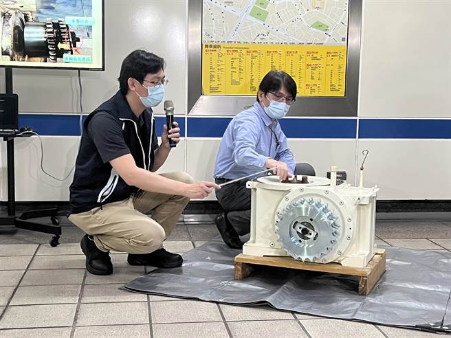 北捷今说明电扶梯事故初步调查原因。（王扬杰摄）