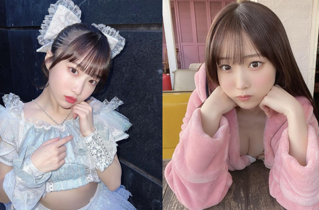 日本21岁女偶像岸みゆ（Miyu）。(图/ 摘自岸みゆ IG)