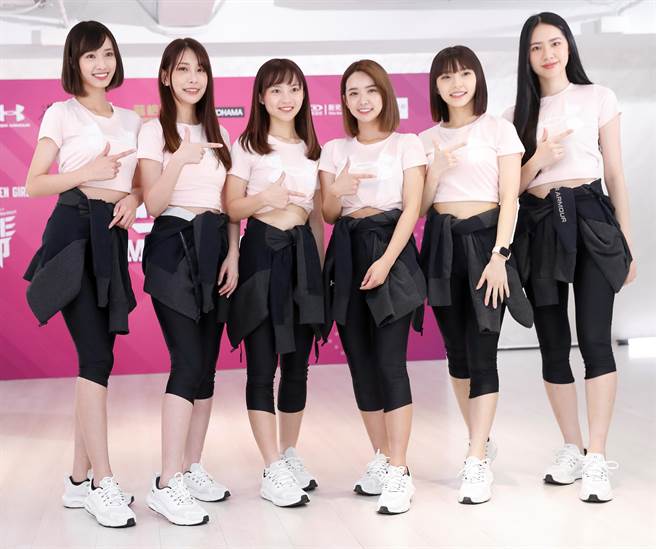 2022 Rakuten Girls 昨日举办媒体见面会，六位练习生首度在媒体亮相。（陈怡诚摄）