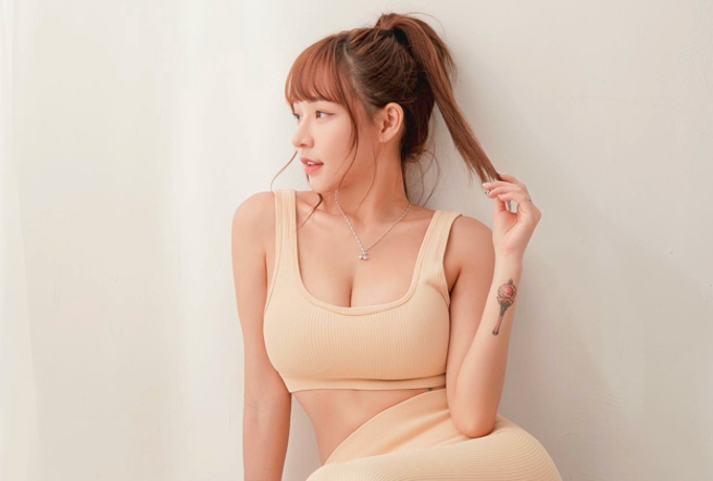 林襄除了長相甜美更擁有E級魔鬼身材，人氣攀升迅速。（圖／取自林襄臉書）