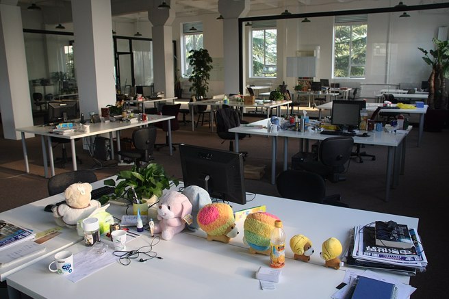 位于北京市朝阳区仙桥路的豆瓣辨公室。 （图／Wikipedia)