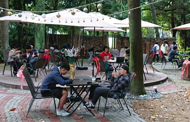 大同大学无偿出借日式庭院，供学生圆创业梦。（大同大学提供）