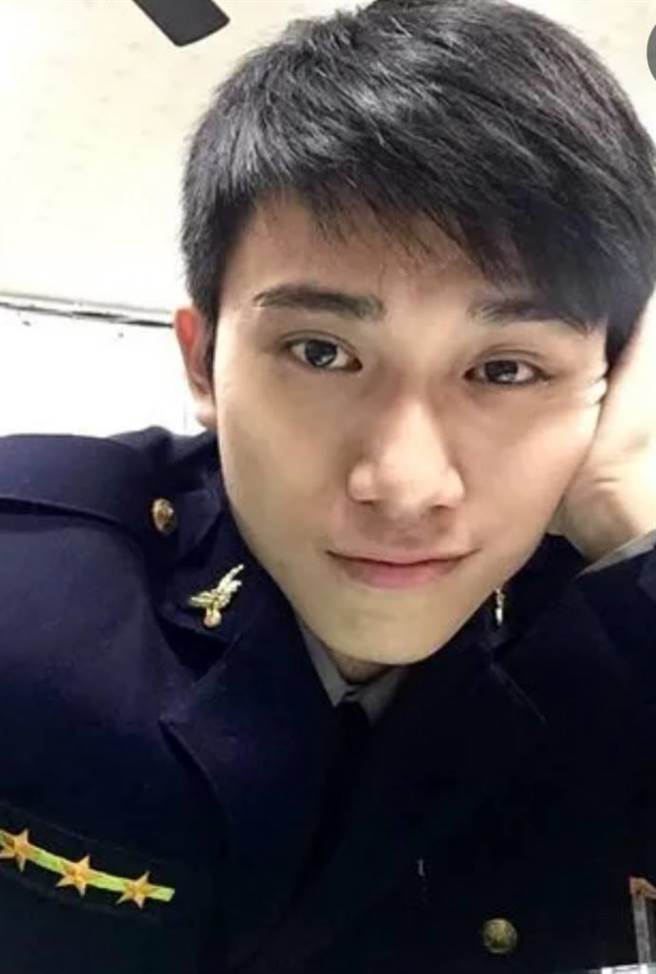 郭姓员警协助拍摄影片，引来许多网友直呼「帅警」。(警方提供／林欣仪台中传真)