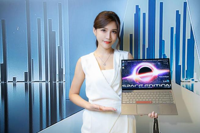 （华硕近日正式开卖的ASUS Zenbook 14X OLED Space Edition太空纪念版笔电新品，搭载第12代Intel 处理器，採用太空主题设计并通过航太等级耐用标准。图／业者提供）