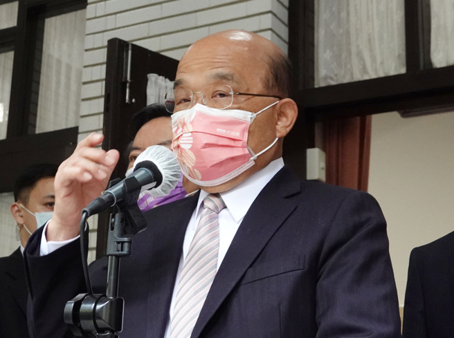 行政院长苏贞昌。（资料照片）