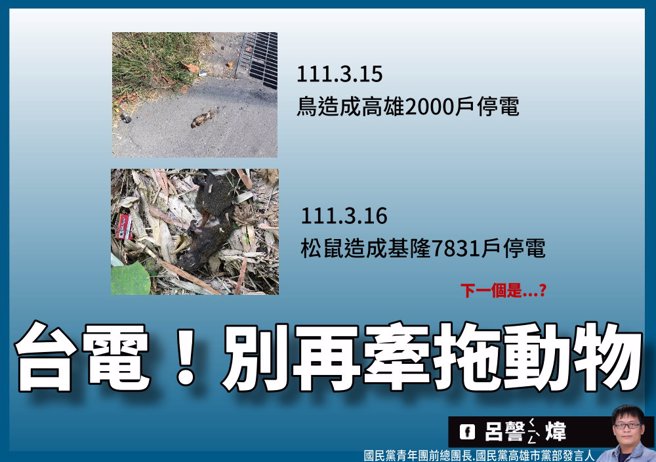 （高雄市党部发言人吕謦炜提供）