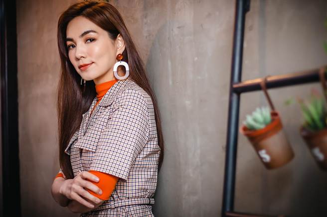 Ella为主演《野夏天》接受本报专访。（罗永铭摄）