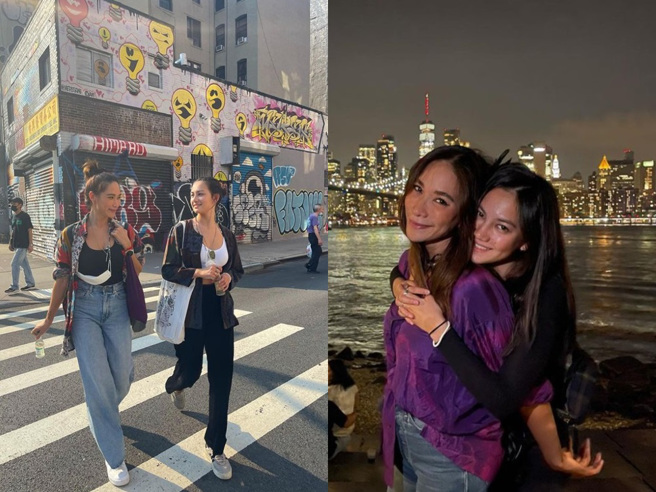 Ploy Chermarn和女友Claudine稳交1年多。（图／IG@chermarn）