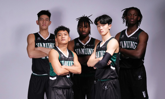 110学年度UBA决赛男一级4强万能科大。（大专体总提供）