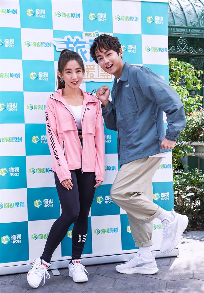 郭书瑶和大鹤私下也是好朋友。（罗永铭摄） 