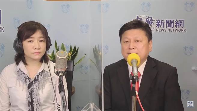 國民黨立委傅崑萁上午接受資深媒體人王淺秋廣播專訪。（摘自《千秋萬世》廣播直播）