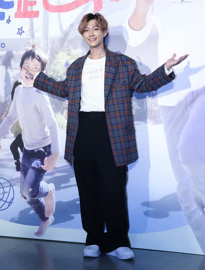 炎亞綸出席至善基金會愛心大使。（陳俊吉攝影）