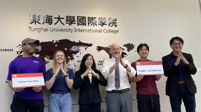 东海大学推出「远离战火，来台求学」安置计画，规划将花费1600万支助乌克兰学子来台就学。（陈淑芬摄）