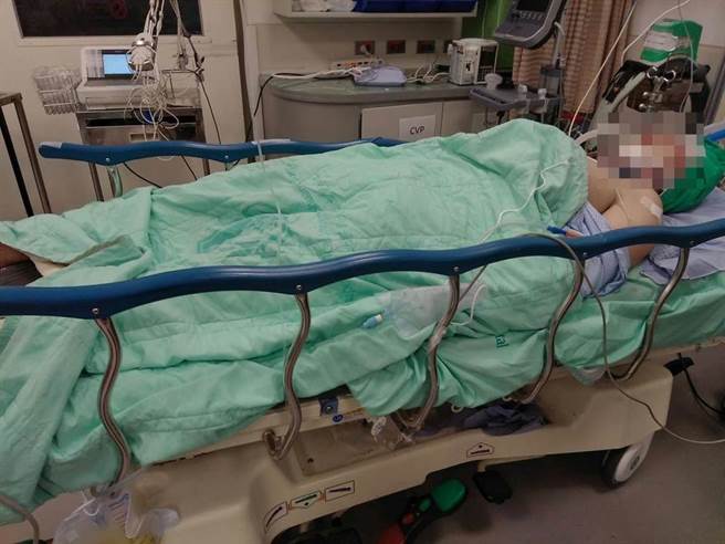 家屬16日決定放棄急救，決定器官捐贈，期盼能夠遺愛人間，院方正在評估器官捐贈事宜。（家屬提供）