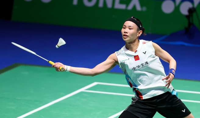 戴資穎闖進2022全英羽球公開賽女單8強。（Badminton Photo提供）