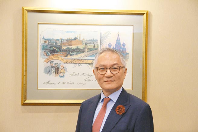 我国现任驻俄代表耿中庸。（驻俄代表处提供）