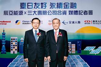 三大壽險公司攜手辰亞能源 擴大投資臺灣再生能源