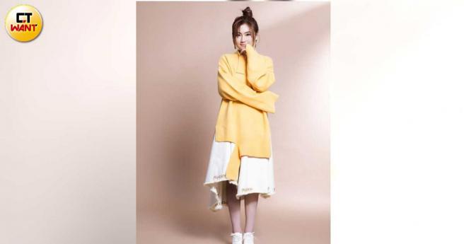 Selina日前甜蜜认爱男友。（图／庄立人摄）