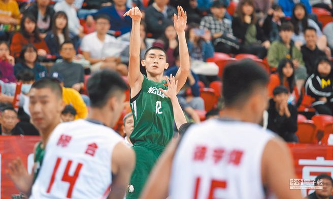 马建豪过去在HBL比赛画面(李弘斌摄)