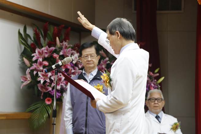抗疫名将璩大成接掌北市联医总院长。（联医提供／杨亚璇台北报导）