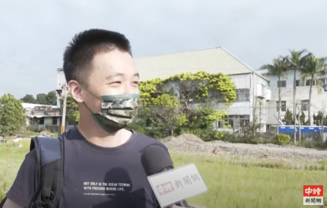 教召员受访表示，终于可回家，想洗个澡，骑车晃一晃。（取自中时新闻网直播）