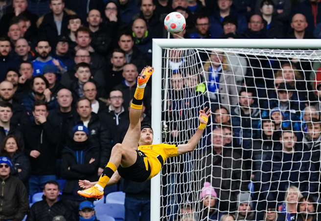 希門尼斯雖然是狼隊首席前鋒，但本賽季只進了6球（圖片來源︰達志影像）