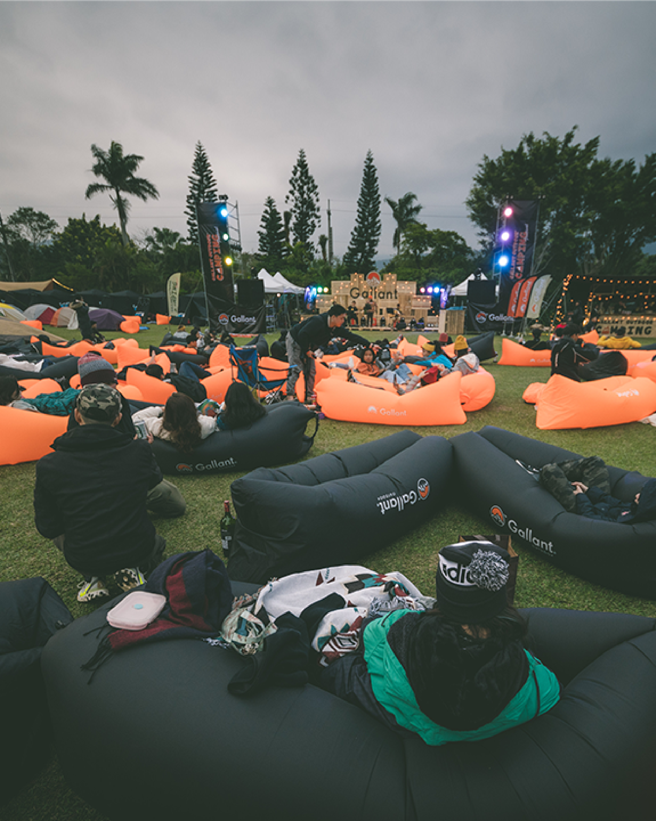 音乐祭x露营增加销售 露营业者持续看好户外运动生活。（Gallant Outdoor提供）