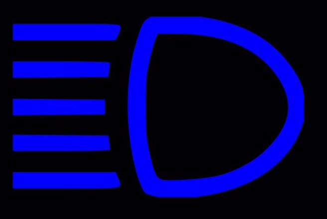 网友强调前后雾灯（断脚水母）是下暴雨或起雾时才开，远灯（蓝色水母）是无路灯或前方100公尺以内无人车时才开。（翻摄自PTT）