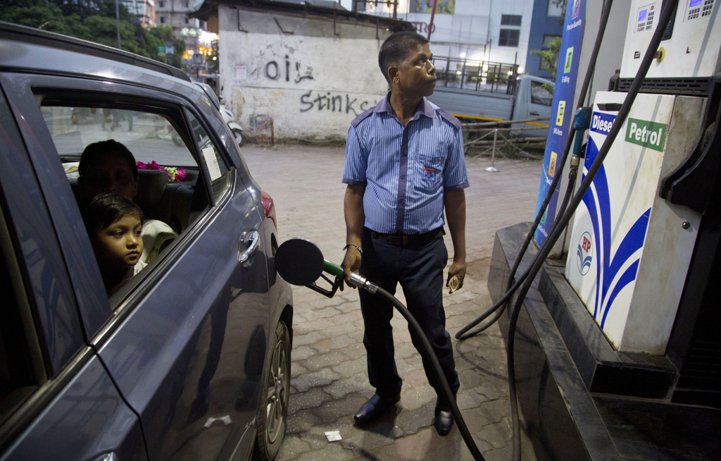 印度今年从美国进口石油的比例增长了11%。图/美联社(photo:ChinaTimes)