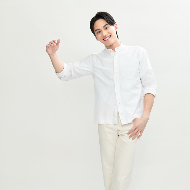 范少勋用敏感话题明星产品「美肌益生保养系列」解决各种生活中的肌肤困扰。（图／品牌提供）