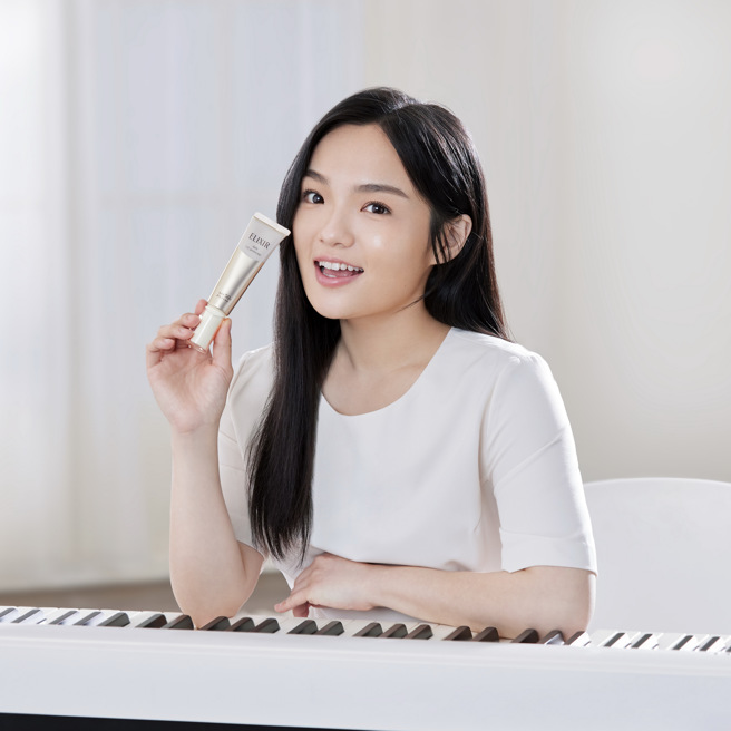 徐佳莹担任小金管的品牌大使。（图／品牌提供）