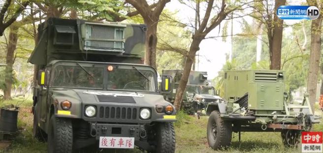 直击南部陆军第八军团炮兵营报到。(中时新闻网直播)