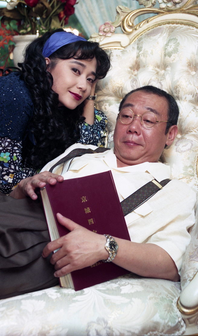 顾宝明、傅娟。（图／中时资料照片）