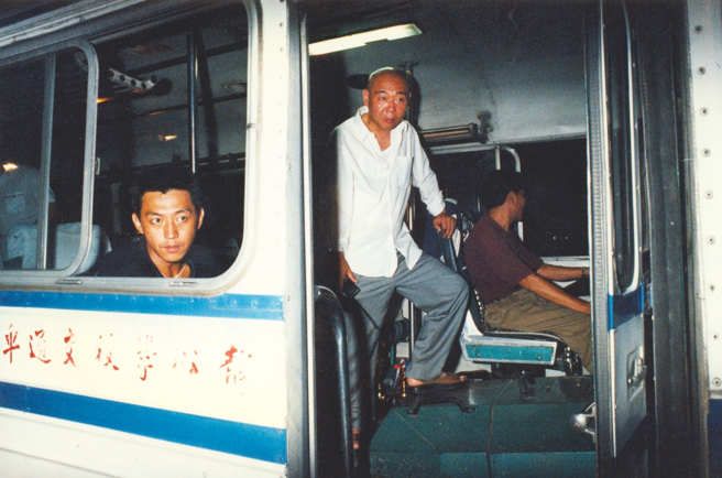 电影《国道封闭》。庹宗华（左）、顾宝明。（图／中时资料照片）