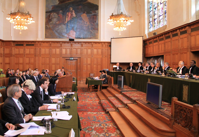 聯合國國際法院。（ 新華社資料照片）