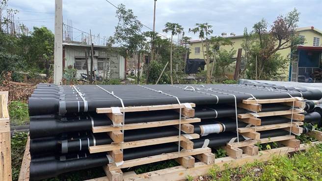 NS型DIP在日本歷经多次大地震，实证没有漏水。花莲地震发生率高，首次引入更换使用。（自来水公司提供／王志伟花莲传真）