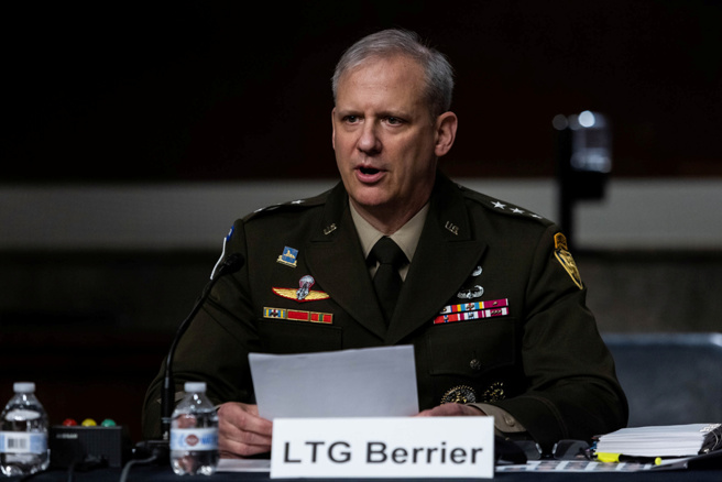 美国防情报局长柏瑞尔(Scott Berrier)。(图/路透)
