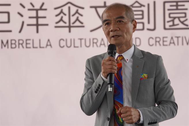 国巨洋伞董事长李铭智。（陈梦茹摄）