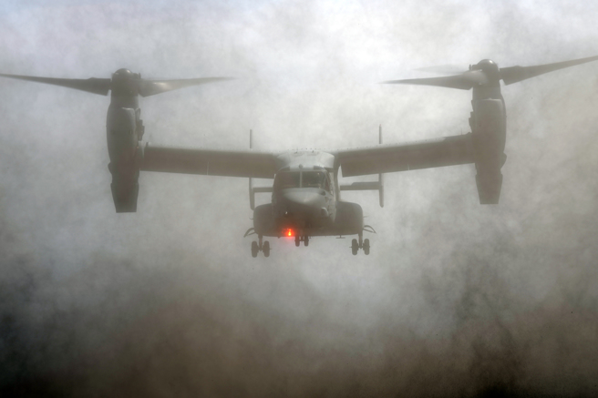 一架载有4人的美国军机据信在参与北大西洋公约组织（NATO）演习时于挪威坠毁。(图/美联社)  