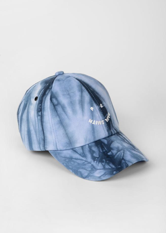 PS Paul Smith 蓝色扎染Happy棒球帽，4500。（PS Paul Smith 提供）