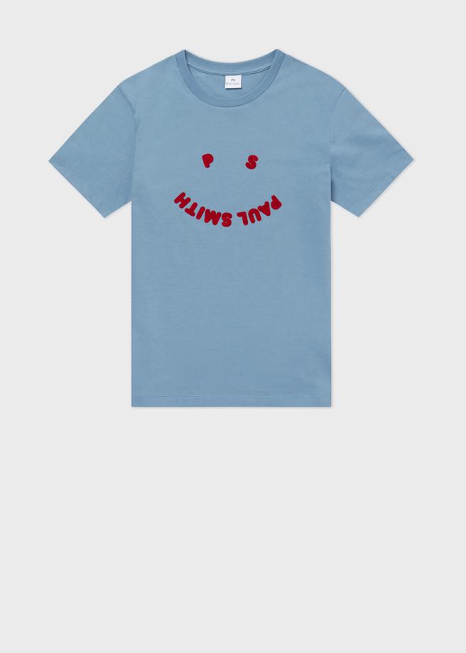 PS Paul Smith 蓝色Happy短T，4500。（PS Paul Smith 提供）